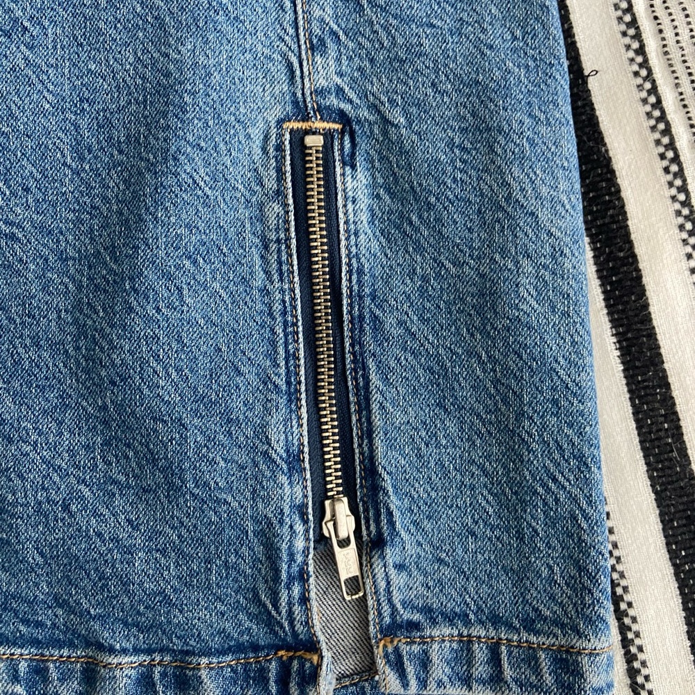 Free People We The Free Denim Skirt- EUC!! - Picture 4 of 6